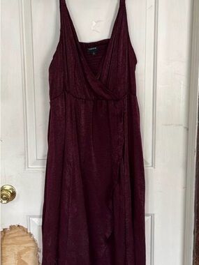 torrid Burgundy Maxi Dress